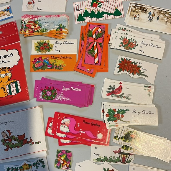 Vintage Christmas gift tags - Picture 6 of 7